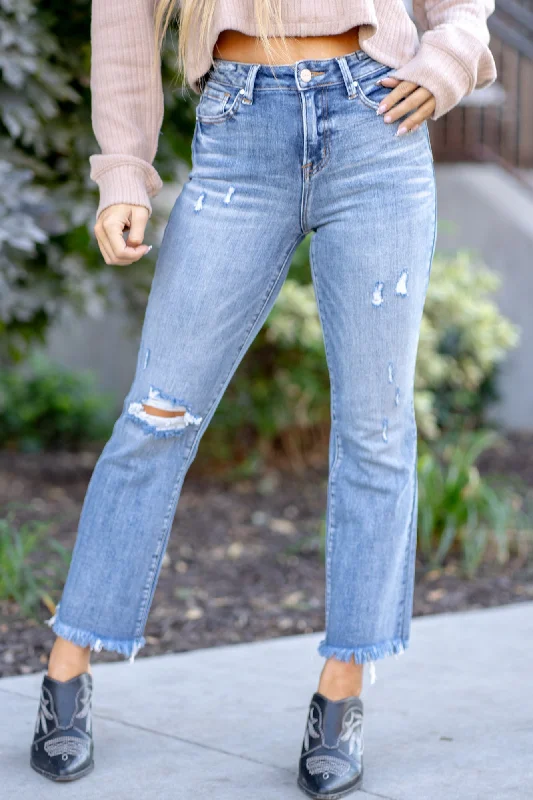 Cool Style Chestnut Trail High Rise Cropped Boot Cut Regular & Plus Sizes