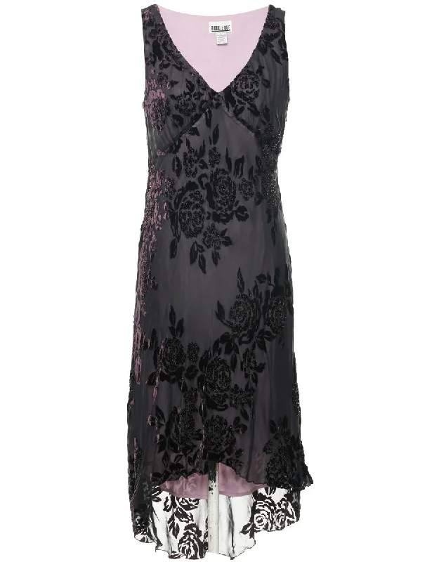 Romantic Temperament Robbie Bee Evening Dress - L