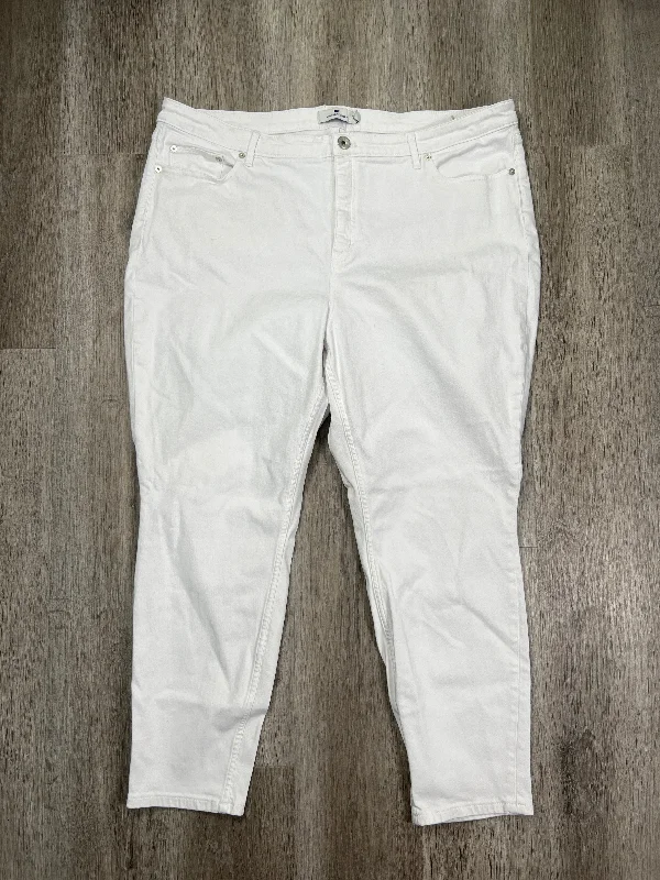 Light Fit White Jeans Skinny Vineyard Vines, Size 24