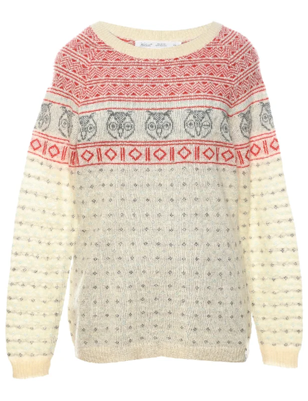 Versatile Wear Woolrich Nordic Jumper - M