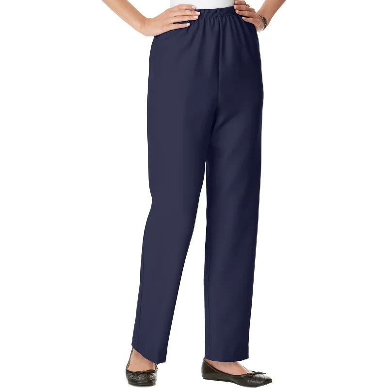 Comfortable Fashion Looks Alfred Dunner Womens High Rise Comfort Waist Pants