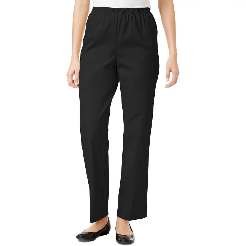 Luxe Comfort Alfred Dunner Womens Office Wear Professional Dress Pants