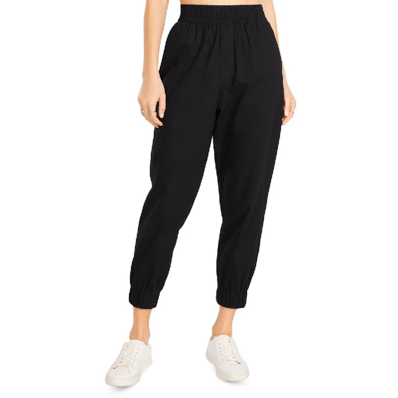 Retro Fashion BB Dakota by Steve Madden Womens On The Move Cotton Crop Pants
