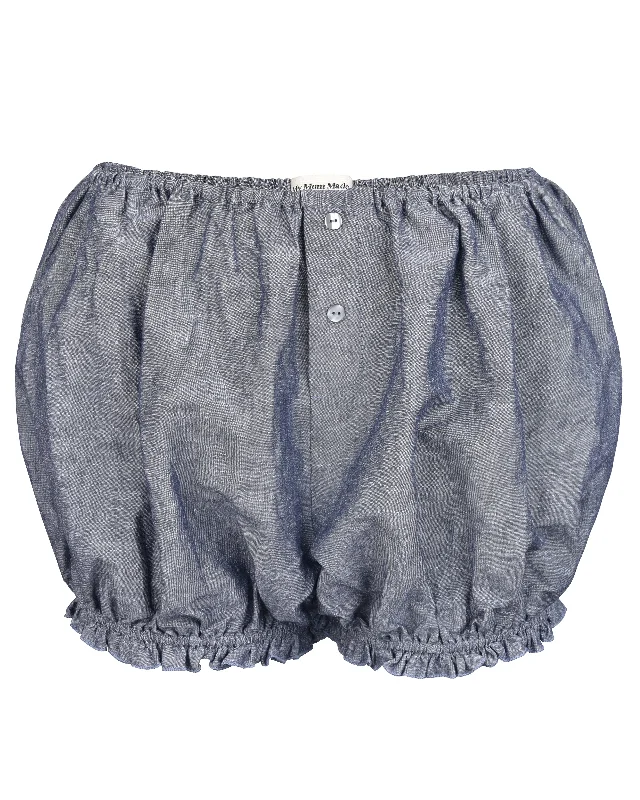 Bloomer Shorts - Denim Blue