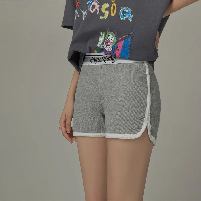 Fashionable Inner Wear Chuu Baby Line Color Shorts