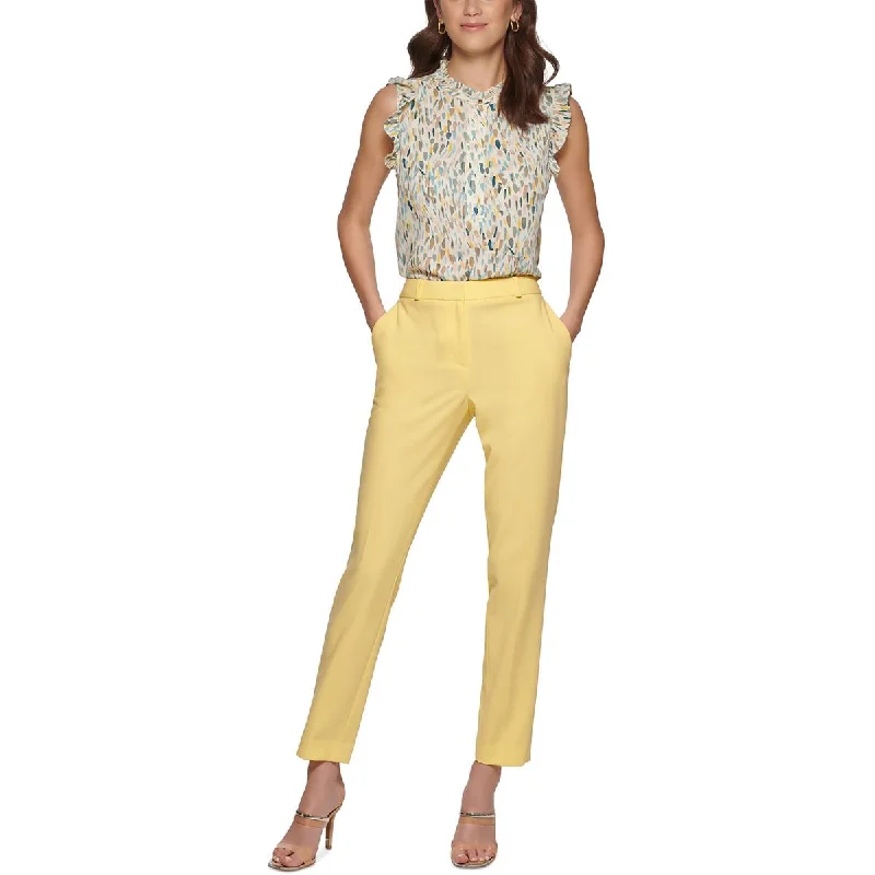 Celebrity Style DKNY Womens High Rise Business Dress Pants