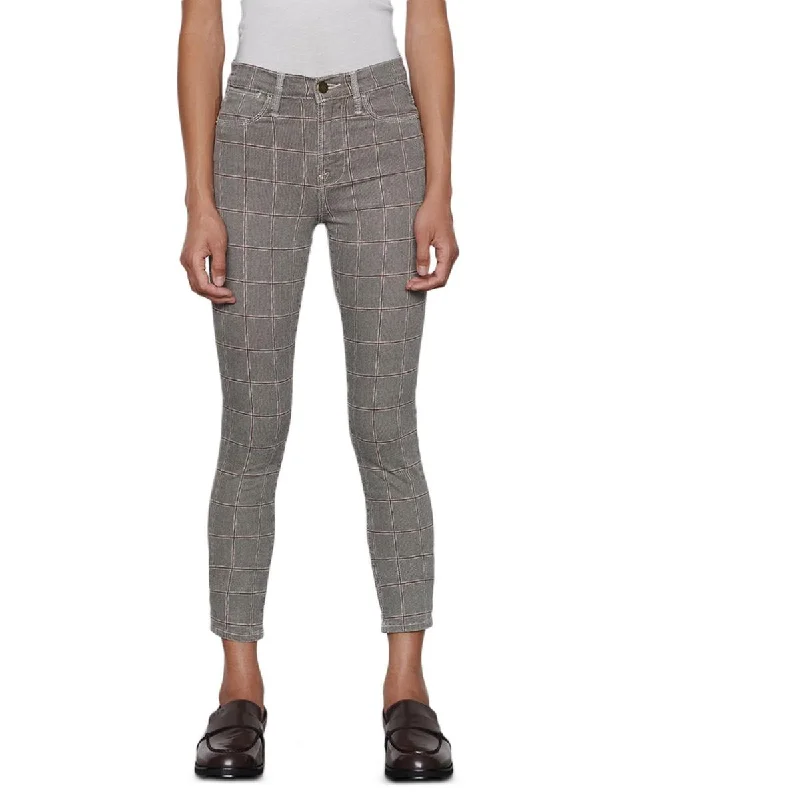 Classic And Versatile FRAME Womens Le High Crop High Rise Skinny Pants