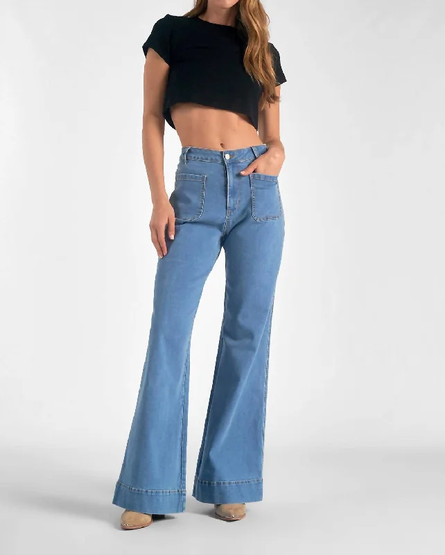 Sports Style Grace Jeans In Denim