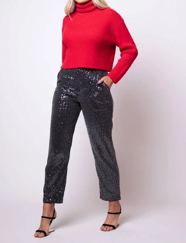 Elegant Temperament Isaac Pant In Black