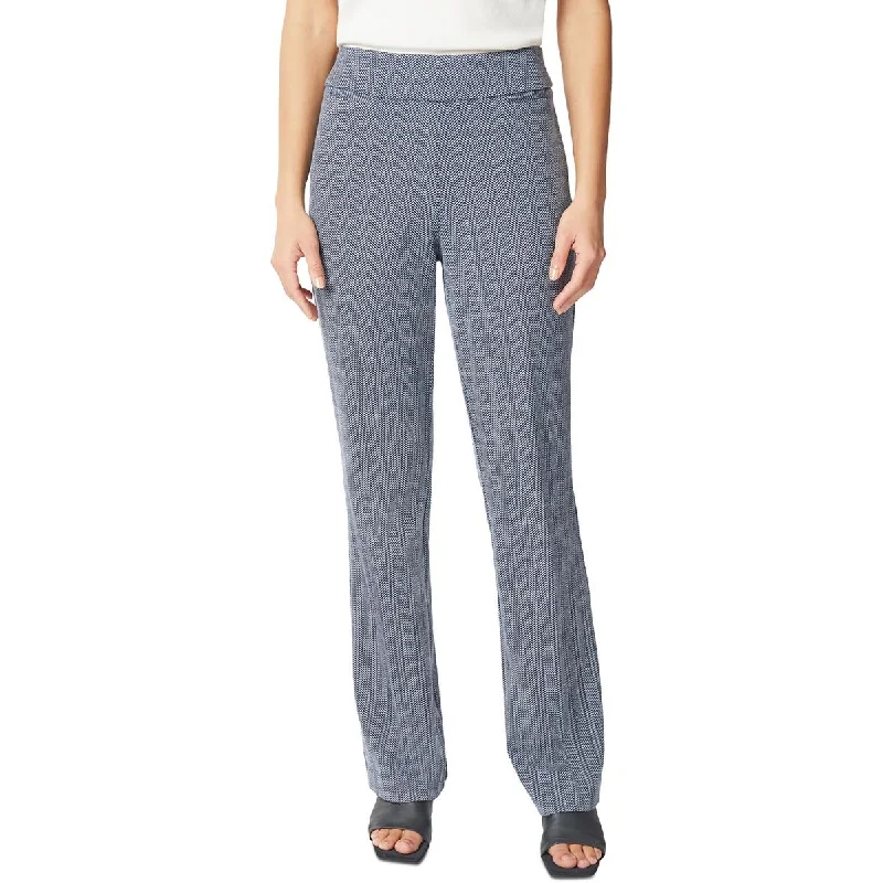 Luxury Temperament Jones New York Womens Herringbone Pull On Bootcut Pants