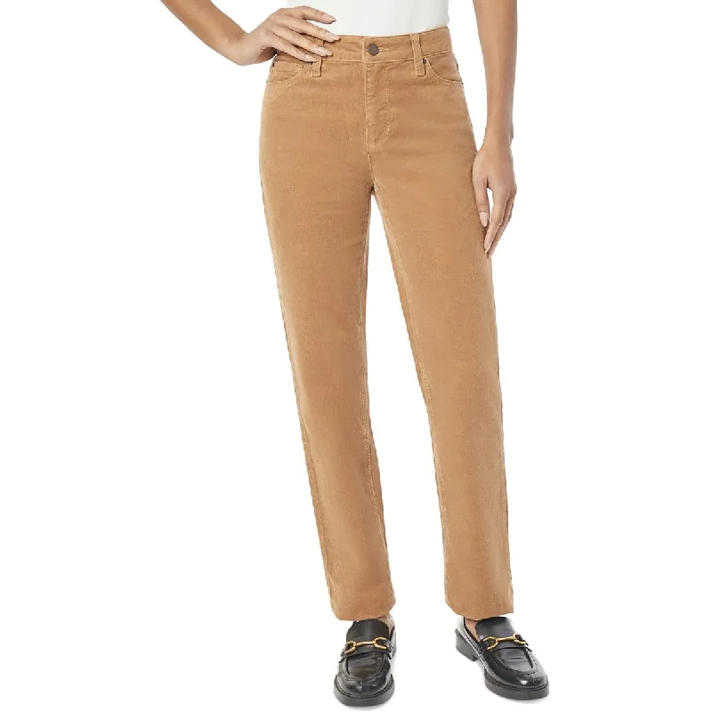 Fresh And Fashionable Jones New York Womens Mid Rise Knit Straight Leg Pants