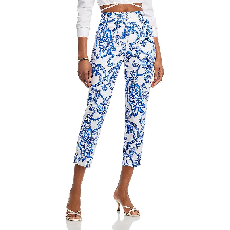 High-quality Design L'Agence Womens Cropped High Rise Ankle Pants