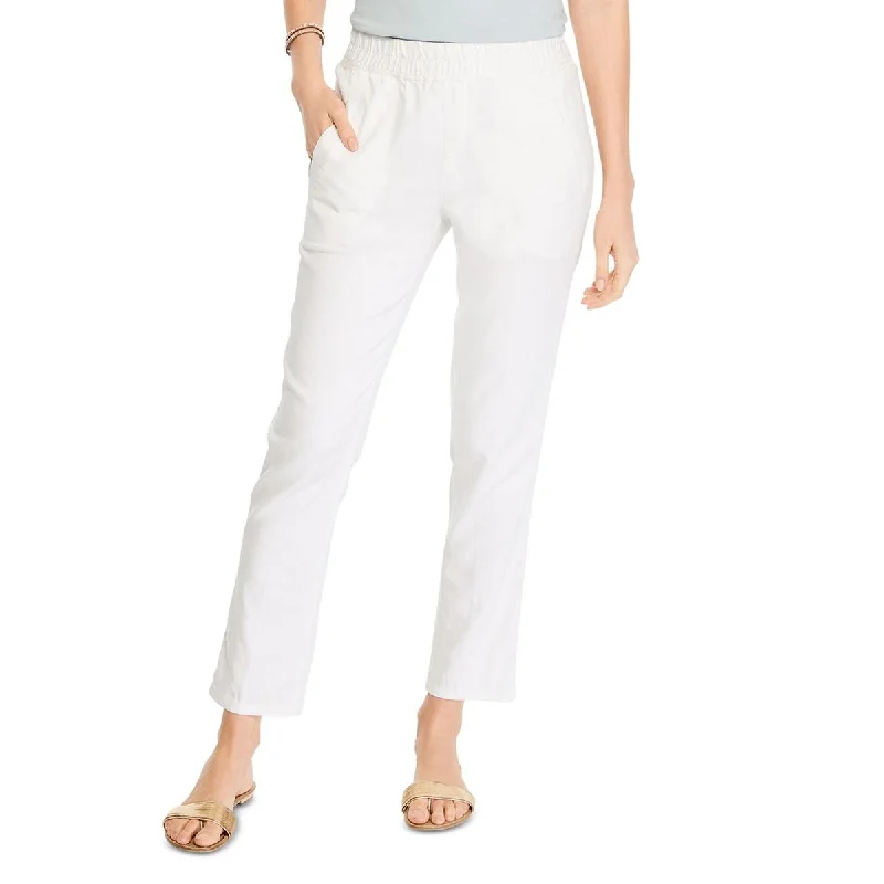 Minimalism Nic + Zoe Womens Linen Ankle Ankle Pants
