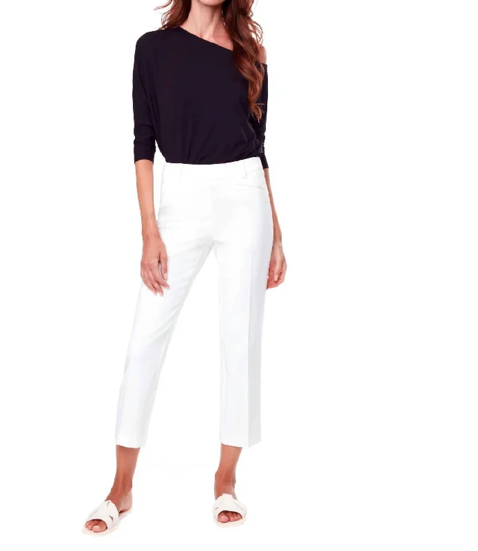 Outdoor Trend Palermo Cropped Pant In Vanilla