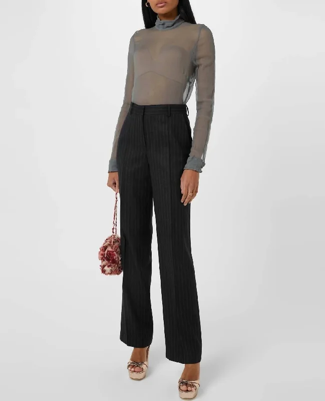 Unique Design Pulley Pants In Anthracite