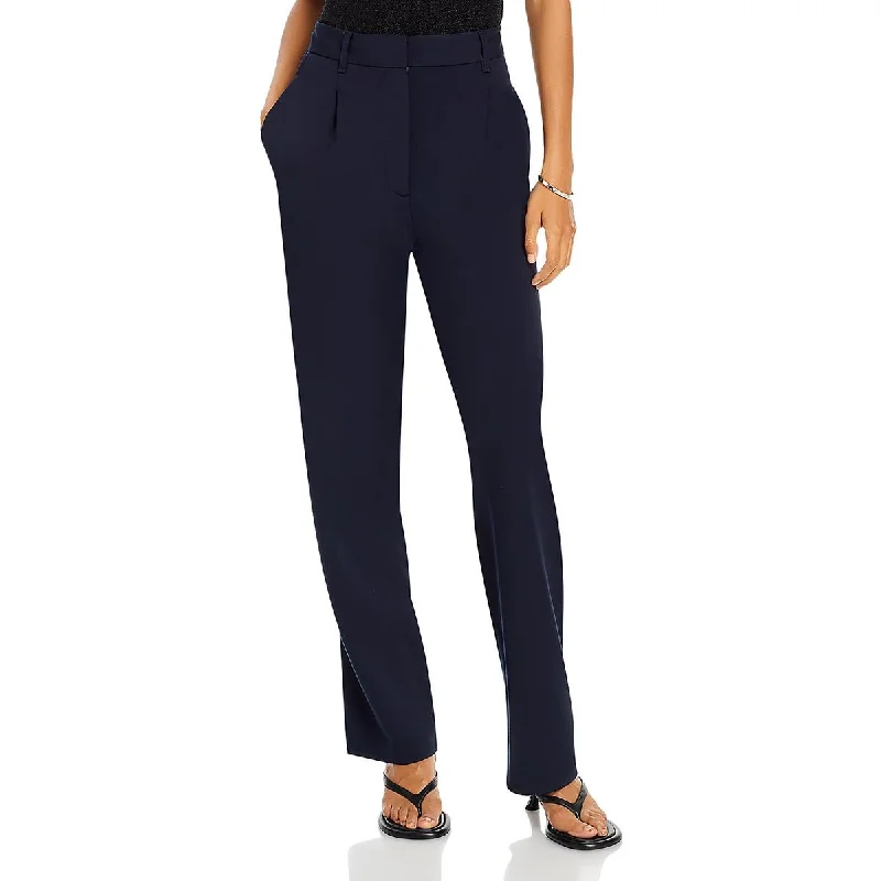 Eye-catching Personality Rag & Bone Womens Irina High Rise Pleated Wide Leg Pants