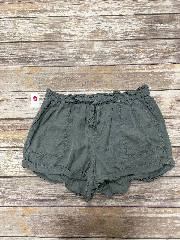 Soft Trends Shorts By Aerie In Green, Size: Xl