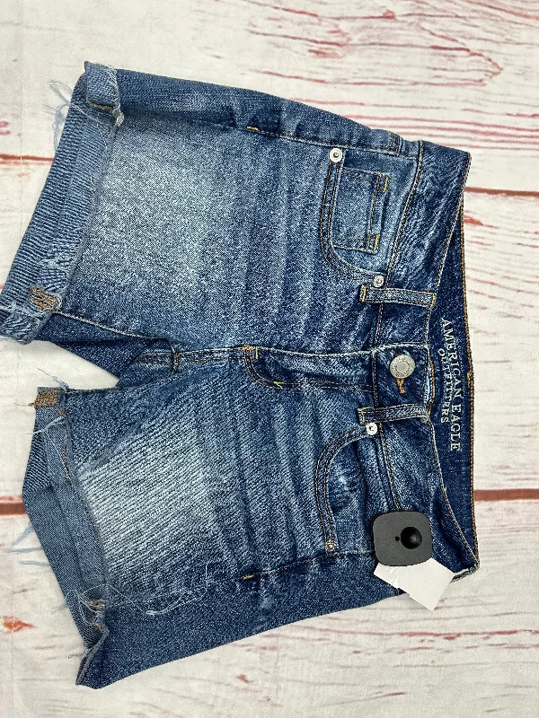 Effortless Looks Shorts By American Eagle In Denim Blue, Size: 4