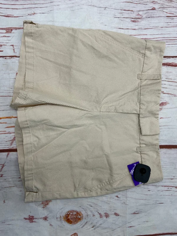 Soft Knitwear Shorts By Ann Taylor O In Khaki, Size: 4