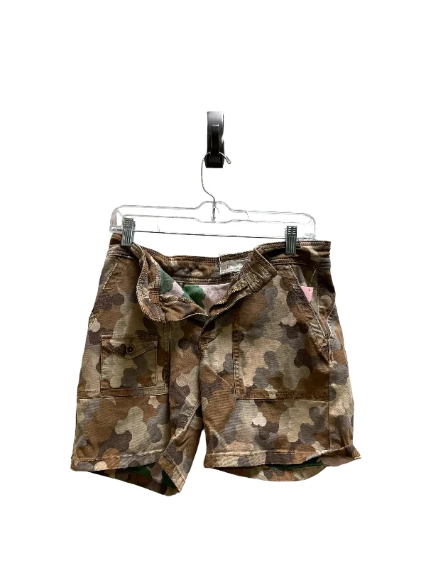 Fashion Elements Shorts By Anthropologie In Camouflage Print, Size: S