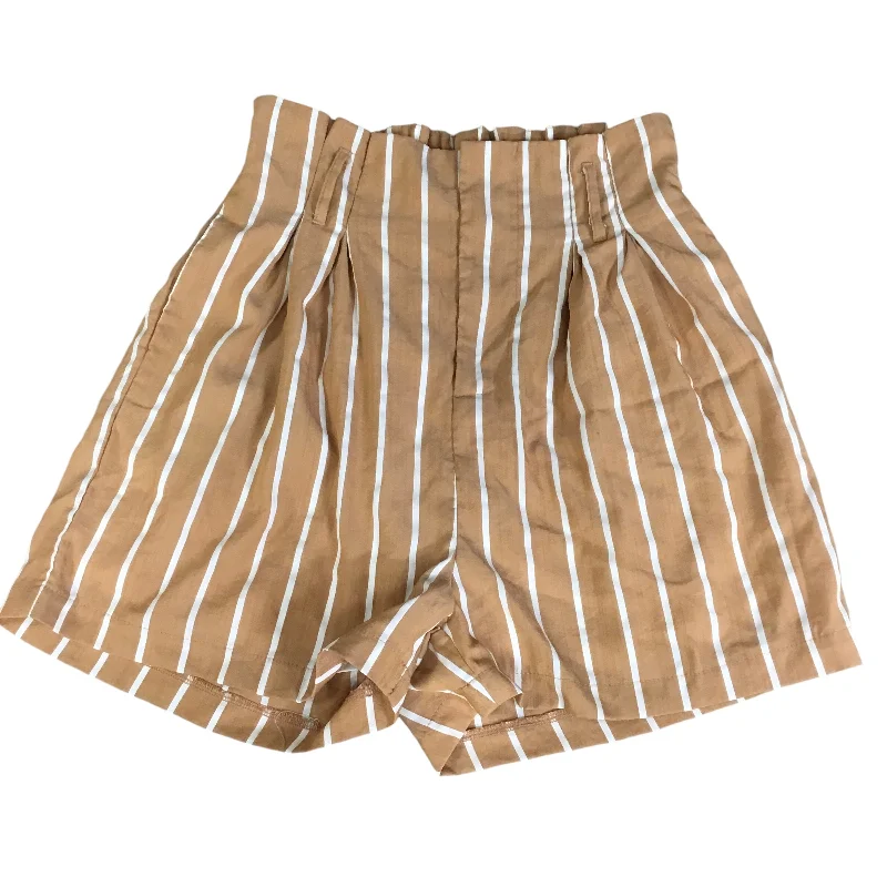 Shorts By Bishop + Young In Tan & White, Size: 20