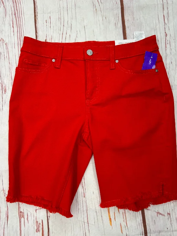 Soft Comfort Wear Shorts By Chicos In Red, Size: 2
