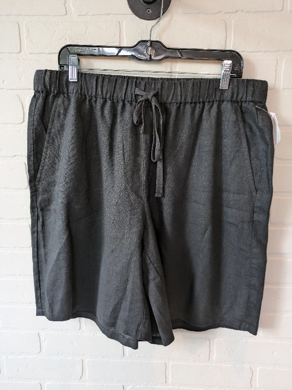 New Products Shorts By Eileen Fisher In Grey, Size: 12