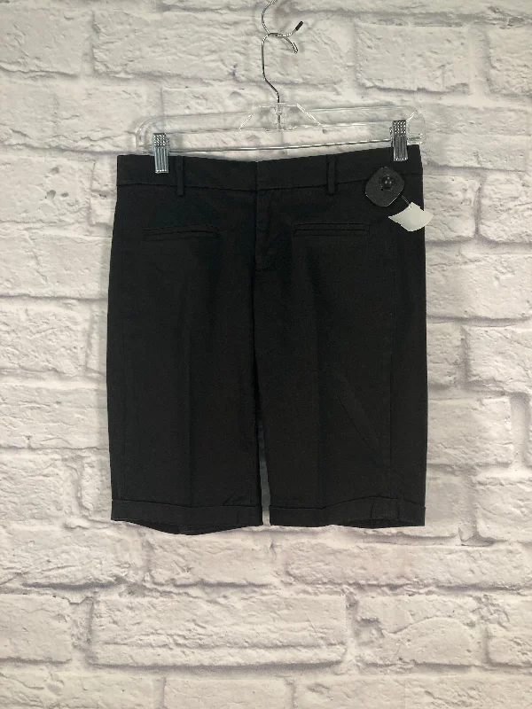 Classic And Versatile Shorts By Elevenses In Black, Size: 0