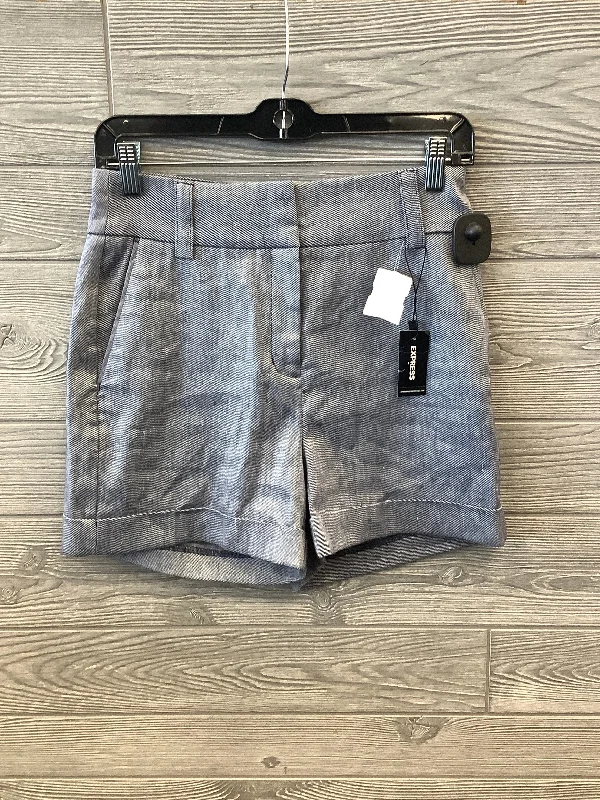 High-quality Styles Shorts By Express In Blue, Size: 2