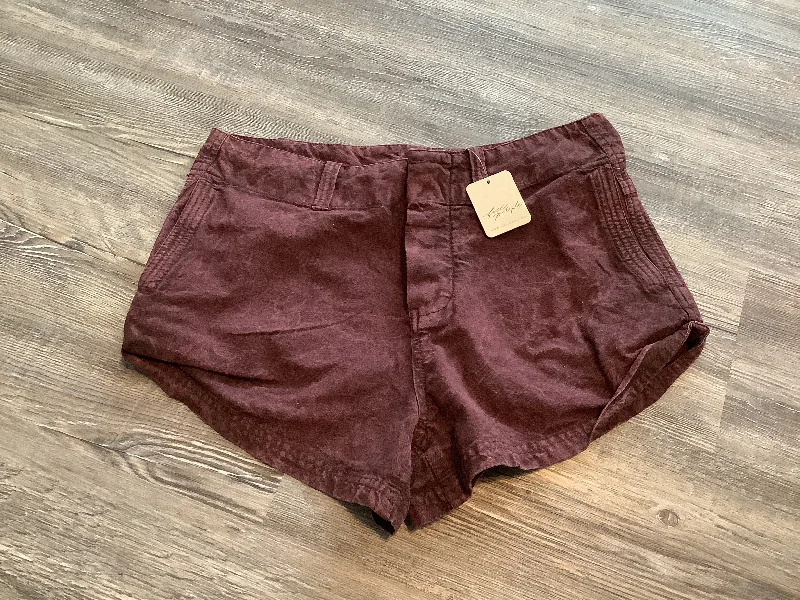 Classic Style Shorts By Free People In Red, Size: 0