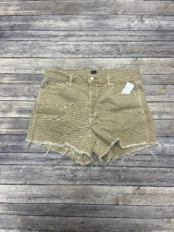 Shorts By Gap In Tan Denim, Size: 14