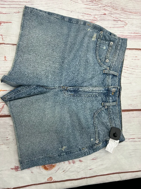 Relaxed Clothing Shorts By J Crew O In Denim, Size: 10