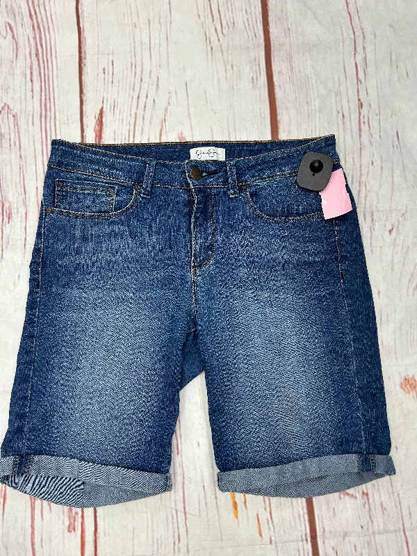 Celebrity Style Shorts By Jessica Simpson In Denim, Size: 6