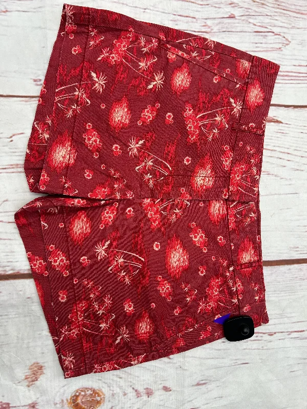 Comfortable Tops Shorts By Joe Fresh In Red, Size: 6
