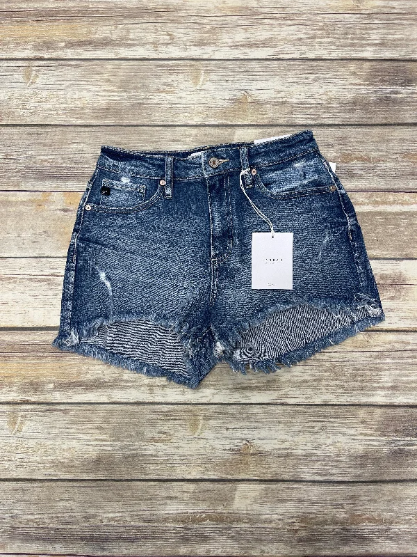 All-Day Outfits Shorts By Kancan In Blue Denim, Size: 6 (7/27)