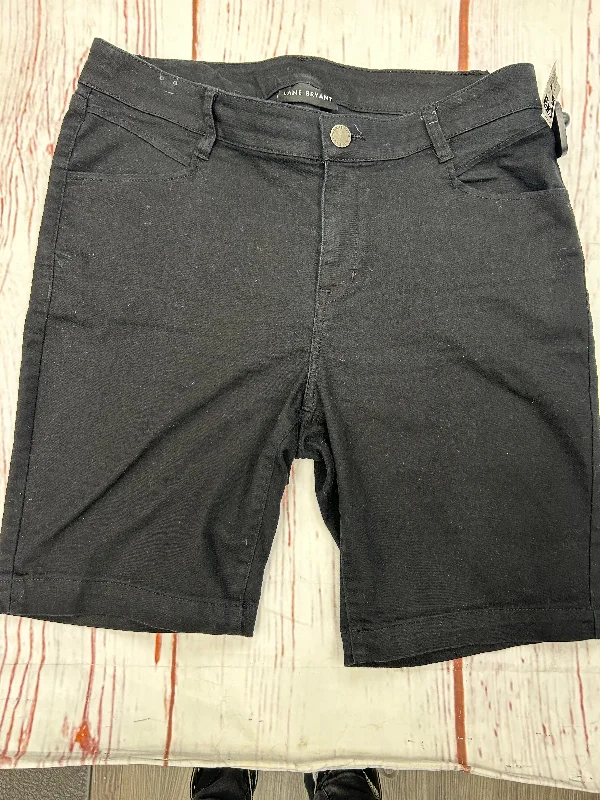 Casual Wear Shorts By Lane Bryant In Black, Size: 14