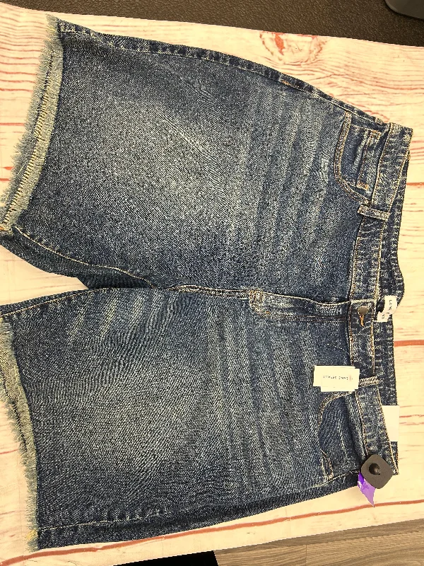 Exquisite Craftsmanship Shorts By Lane Bryant In Denim Blue, Size: 22
