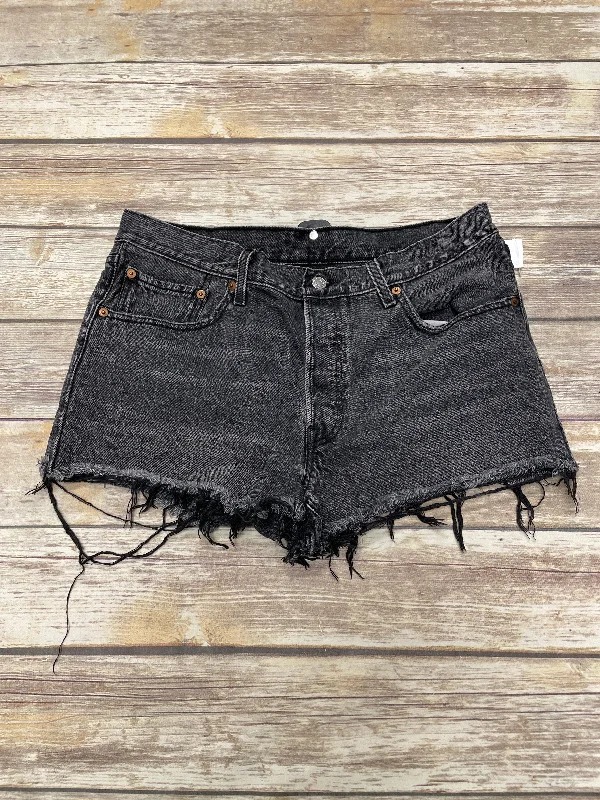 Fashion And Simplicity Shorts By Levis In Grey, Size: 12