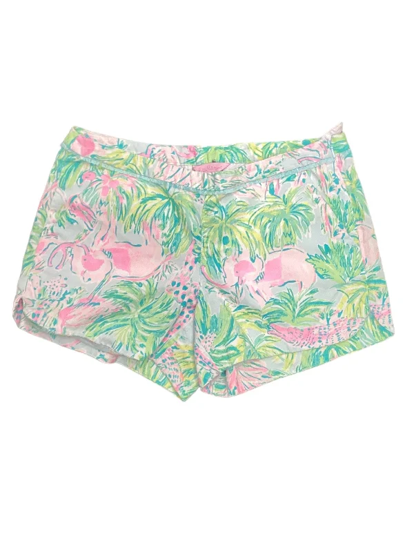 Sporty Comfort Shorts By Lilly Pulitzer In Multi-colored, Size: 2
