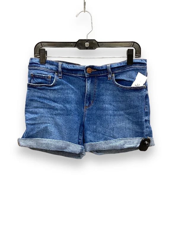 Relaxed Clothing Shorts By Loft In Blue Denim, Size: 4