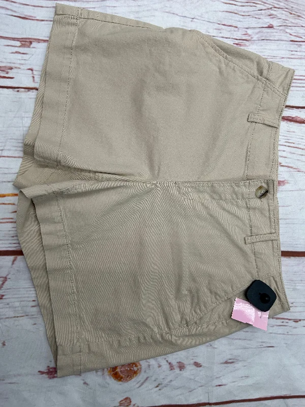 Minimal Style Shorts By Loft In Khaki, Size: 8
