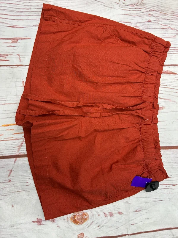 Soft Relaxation Wear Shorts By Loft O In Orange, Size: L