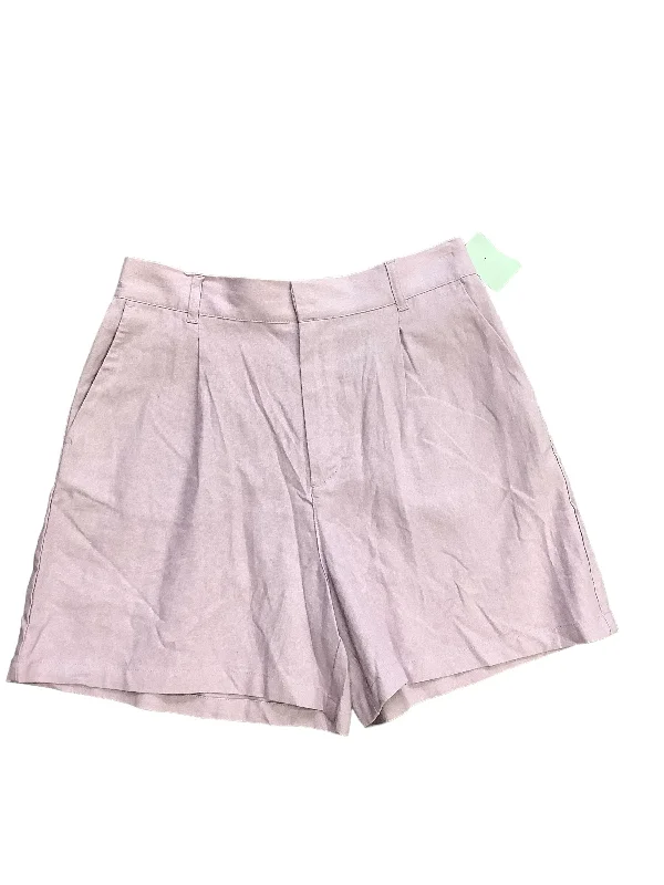 Leisure Sports Shorts By Love Tree In Purple, Size: L