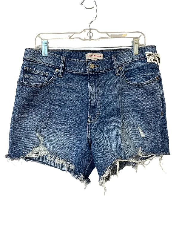 Celebrity Picks Shorts By Lucky Brand In Blue, Size: 12