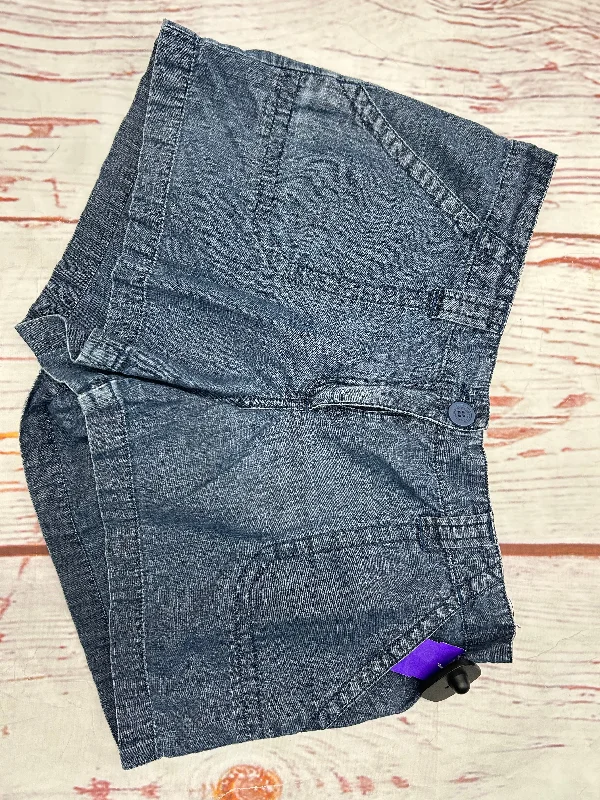 Relaxed Weekend Wear Shorts By New York And Co In Denim, Size: 10