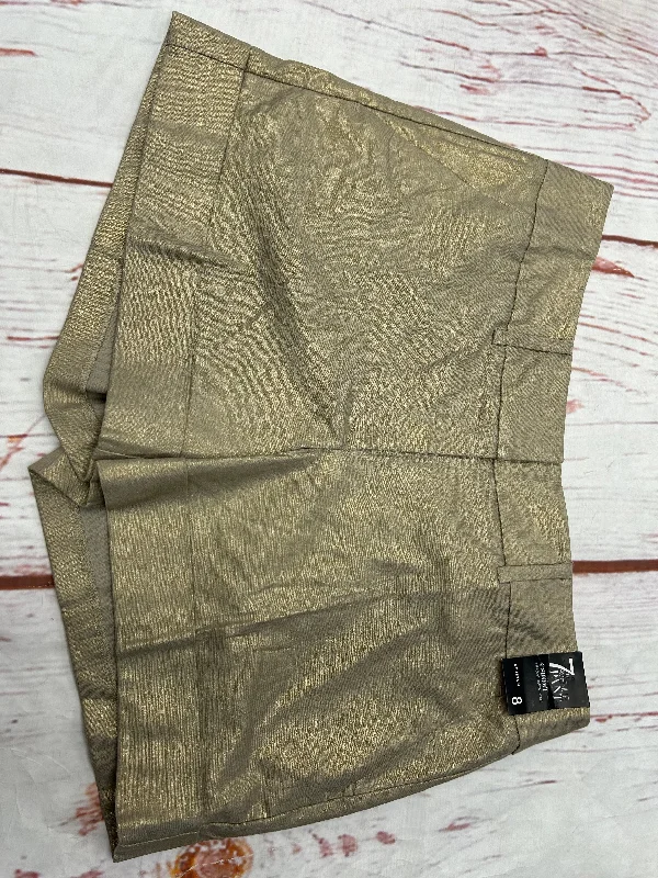 Moisture wicking Shorts By New York And Co In Gold, Size: 8