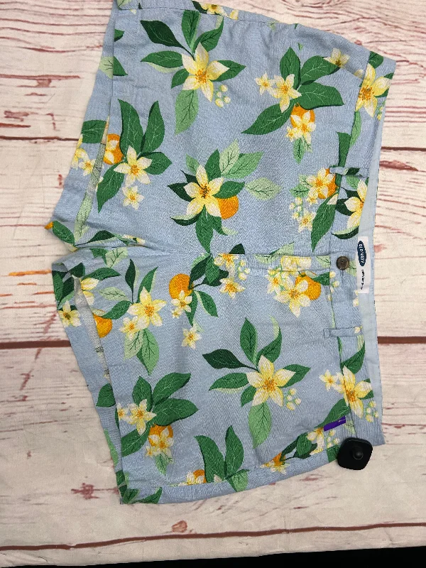 Fashionable And Versatile Shorts By Old Navy In Blue Green, Size: 16