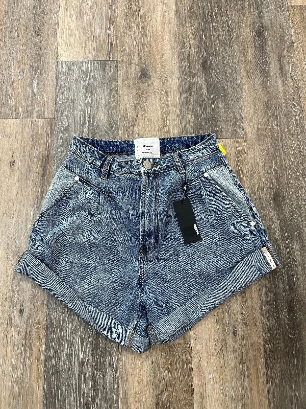 Shorts By One Teaspoon In Blue Denim, Size: 4