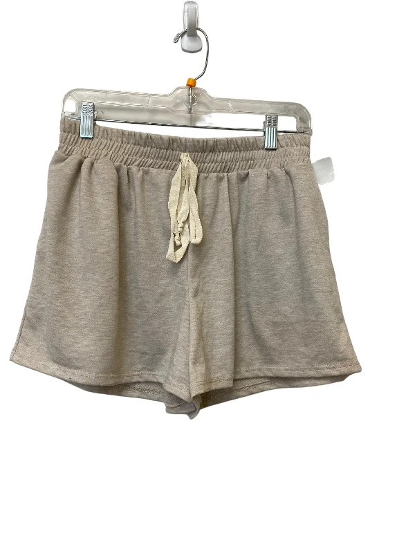 Comfortable Fashion Shorts By See You Monday In Tan, Size: L