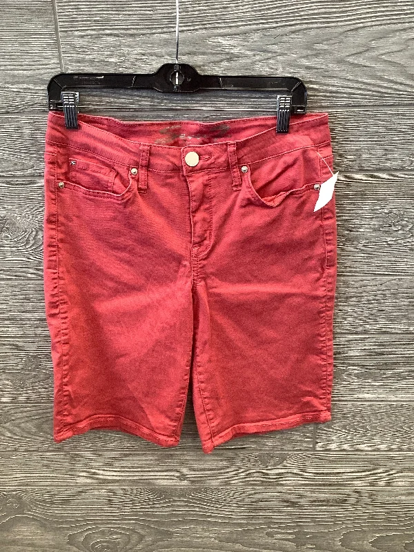 Diamond Series Shorts By Seven 7 In Orange, Size: 8